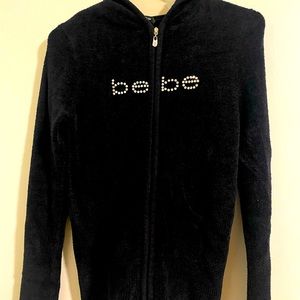 Fitted Zip Up BEBE Hoodie